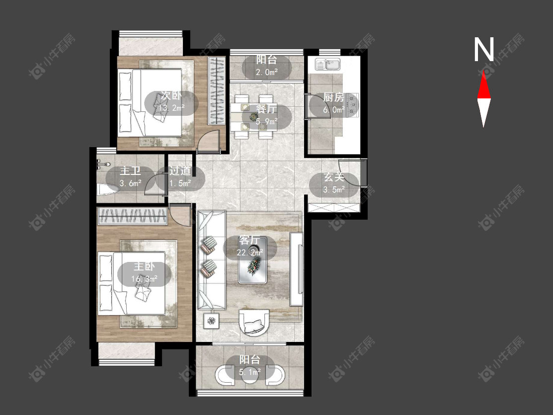 常州人民家园在售二手房源户型图_小牛看房