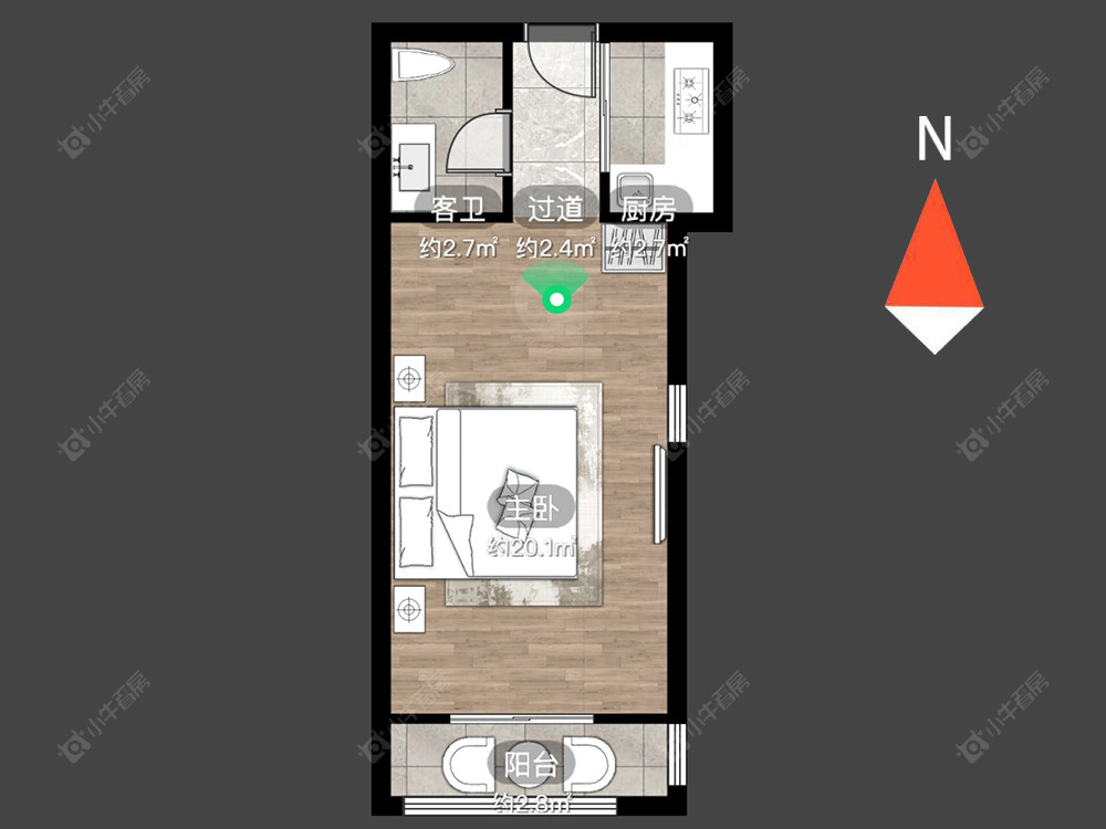御水华庭二期房源户型图 常州御水华庭二期在售二手房源户型图_小牛看房