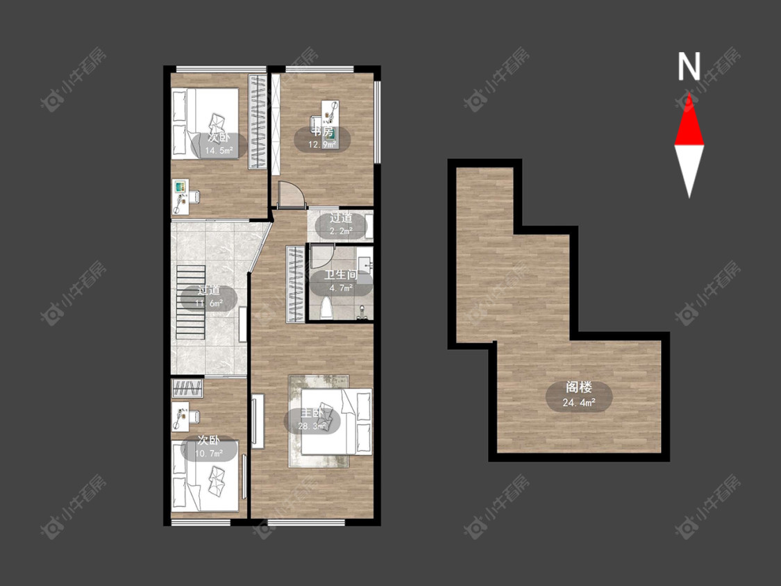 常州东南花园在售二手房源户型图_小牛看房