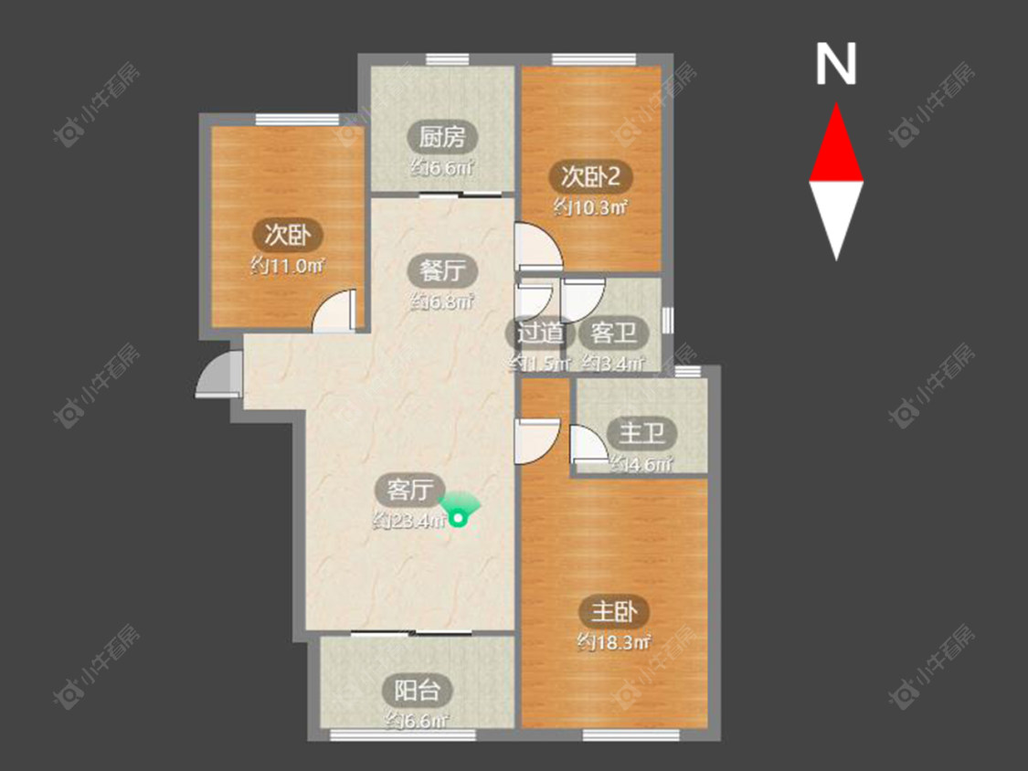 绿都万和城七区房源户型图 常州绿都万和城七区在售二手房源户型图_小牛看房