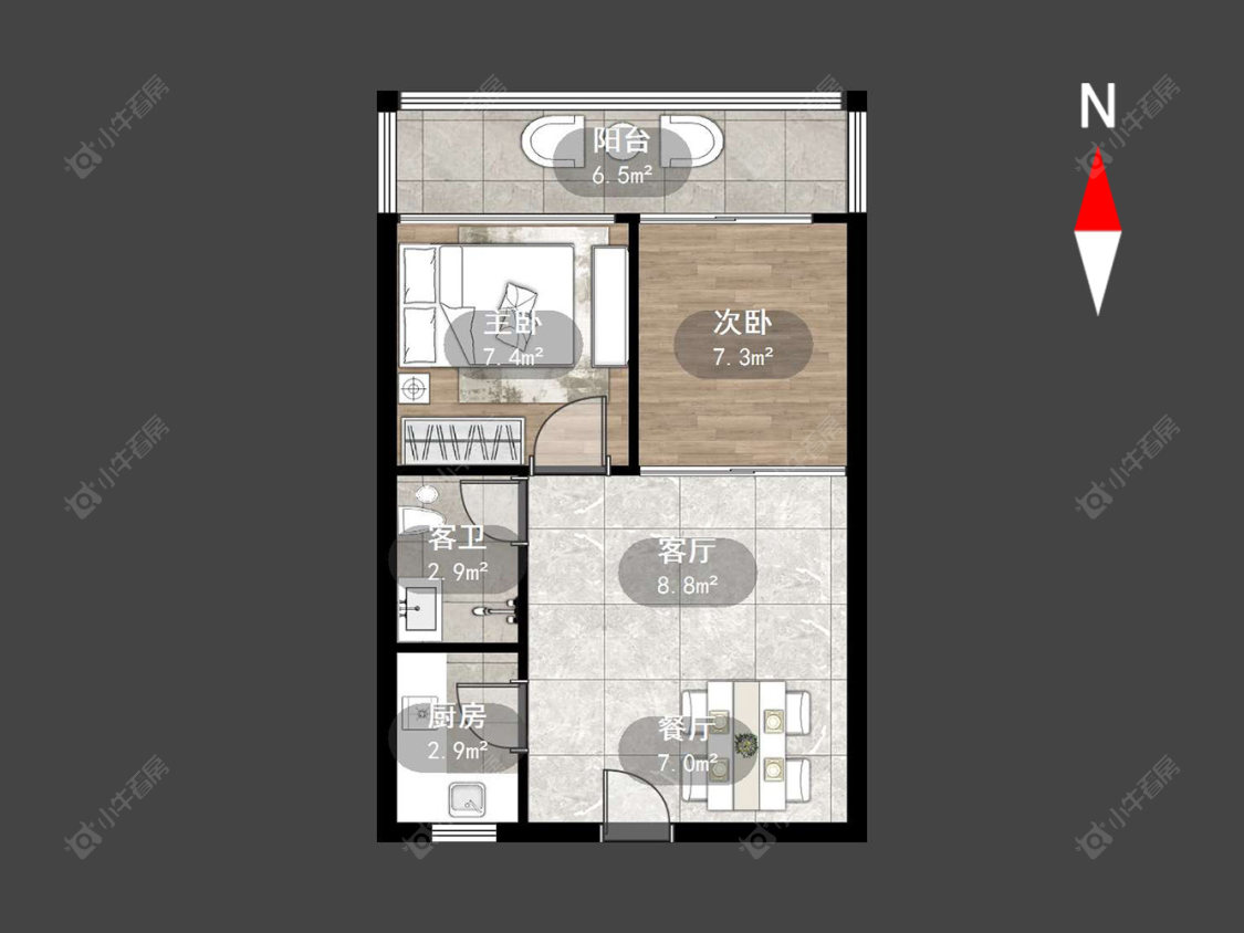 万泽大厦房源户型图 常州万泽大厦在售二手房源户型图_小牛看房