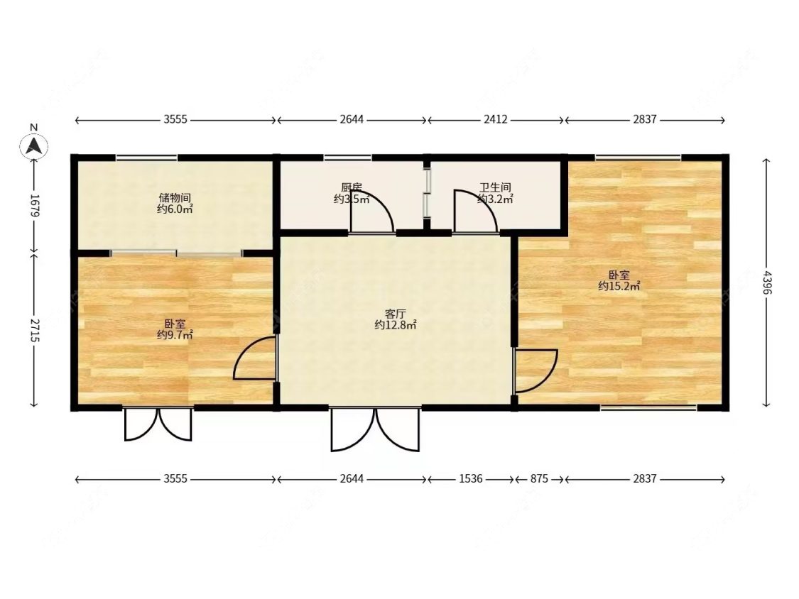 常州清潭六村在售二手房源户型图_小牛看房