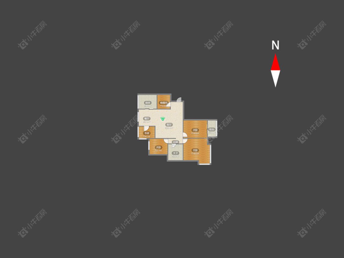 青山湾北区房源户型图 常州青山湾北区在售二手房源户型图_小牛看房