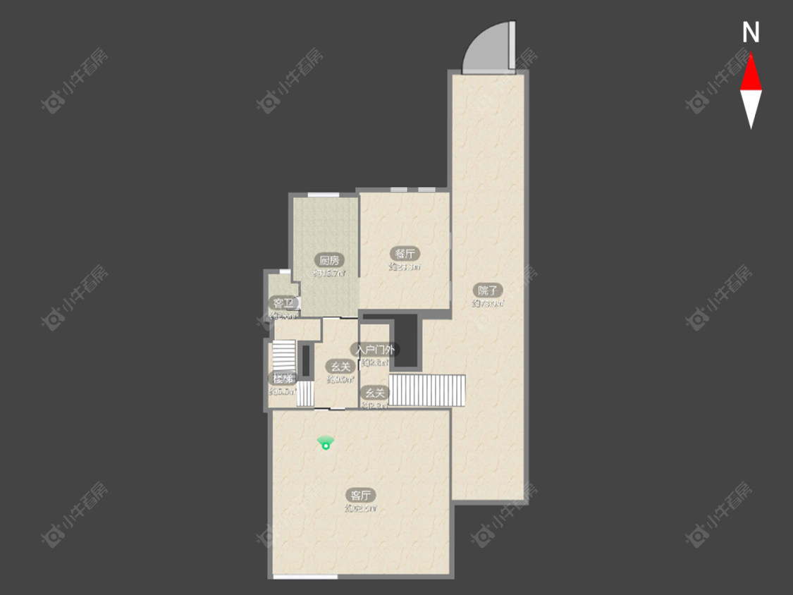 常州常发豪郡别墅区在售二手房房源户型图_小牛看房