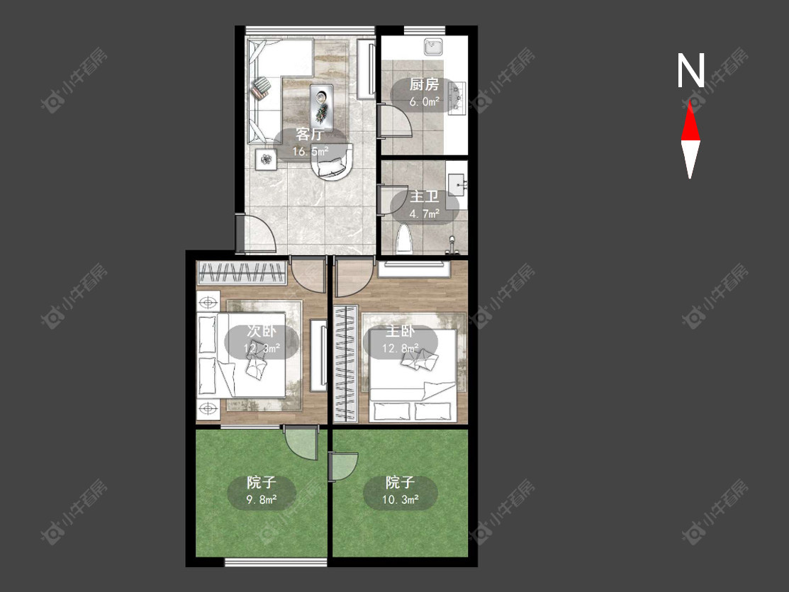 常州丽华三村南开小区在售二手房源户型图_小牛看房