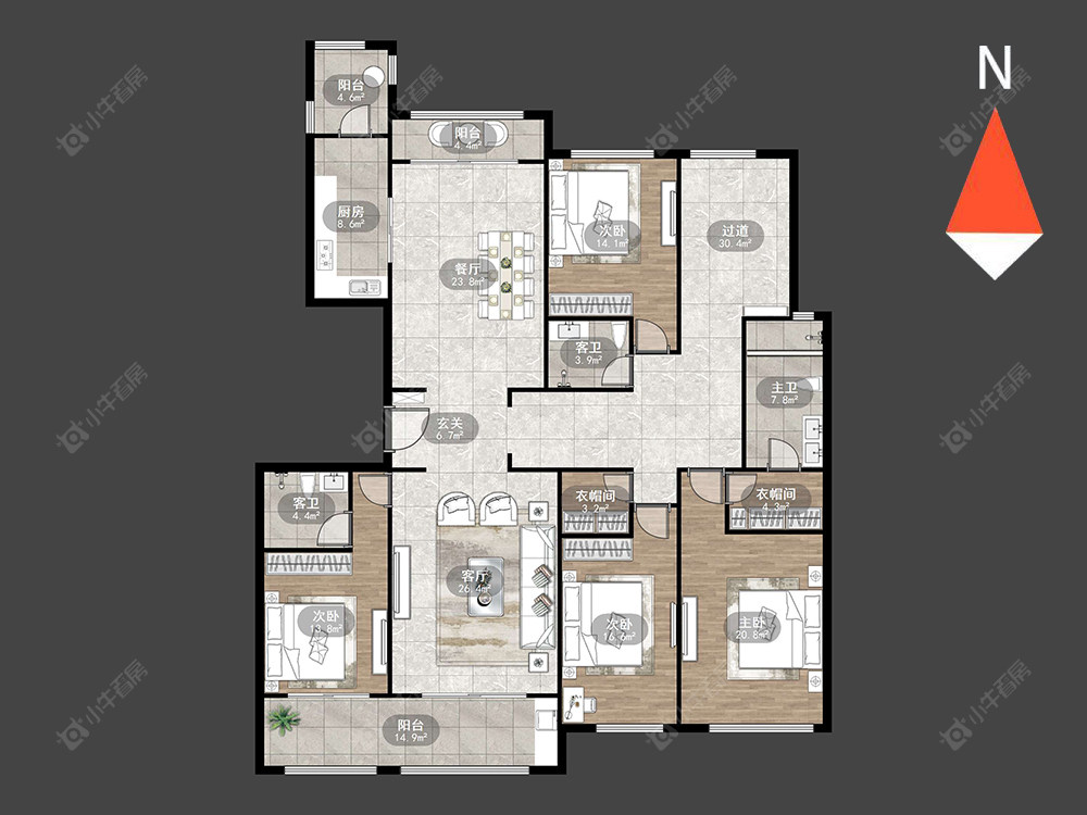 常州新城帝景北区在售二手房_小牛看房