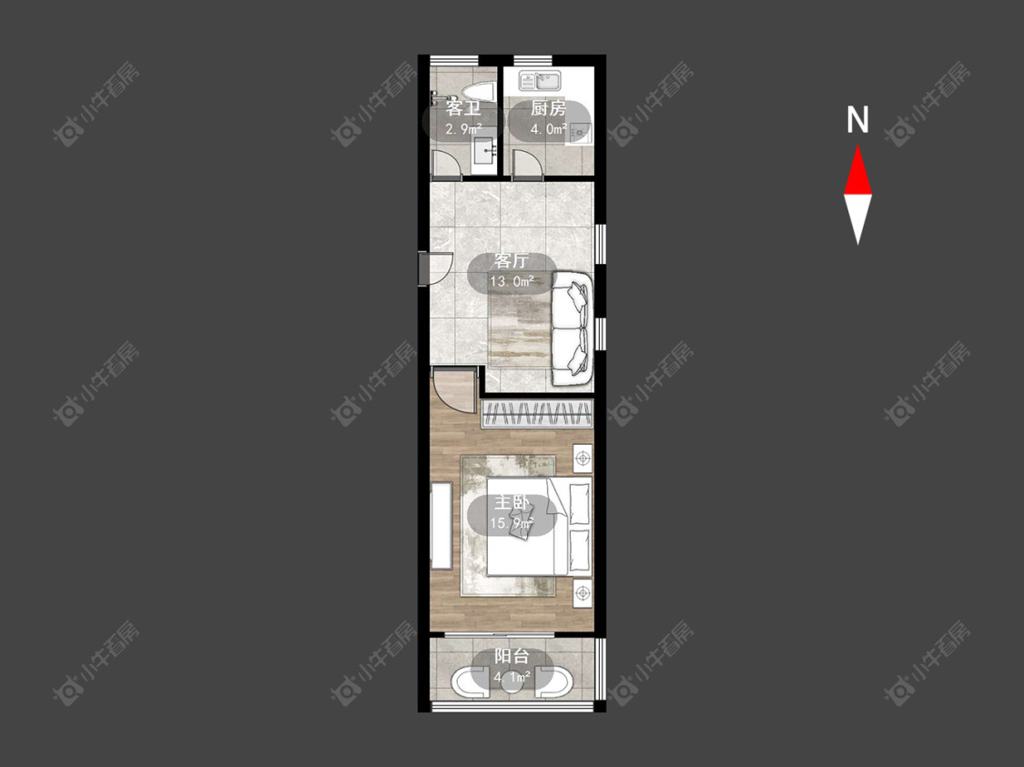 常州红梅新村在售二手房房源户型图_小牛看房