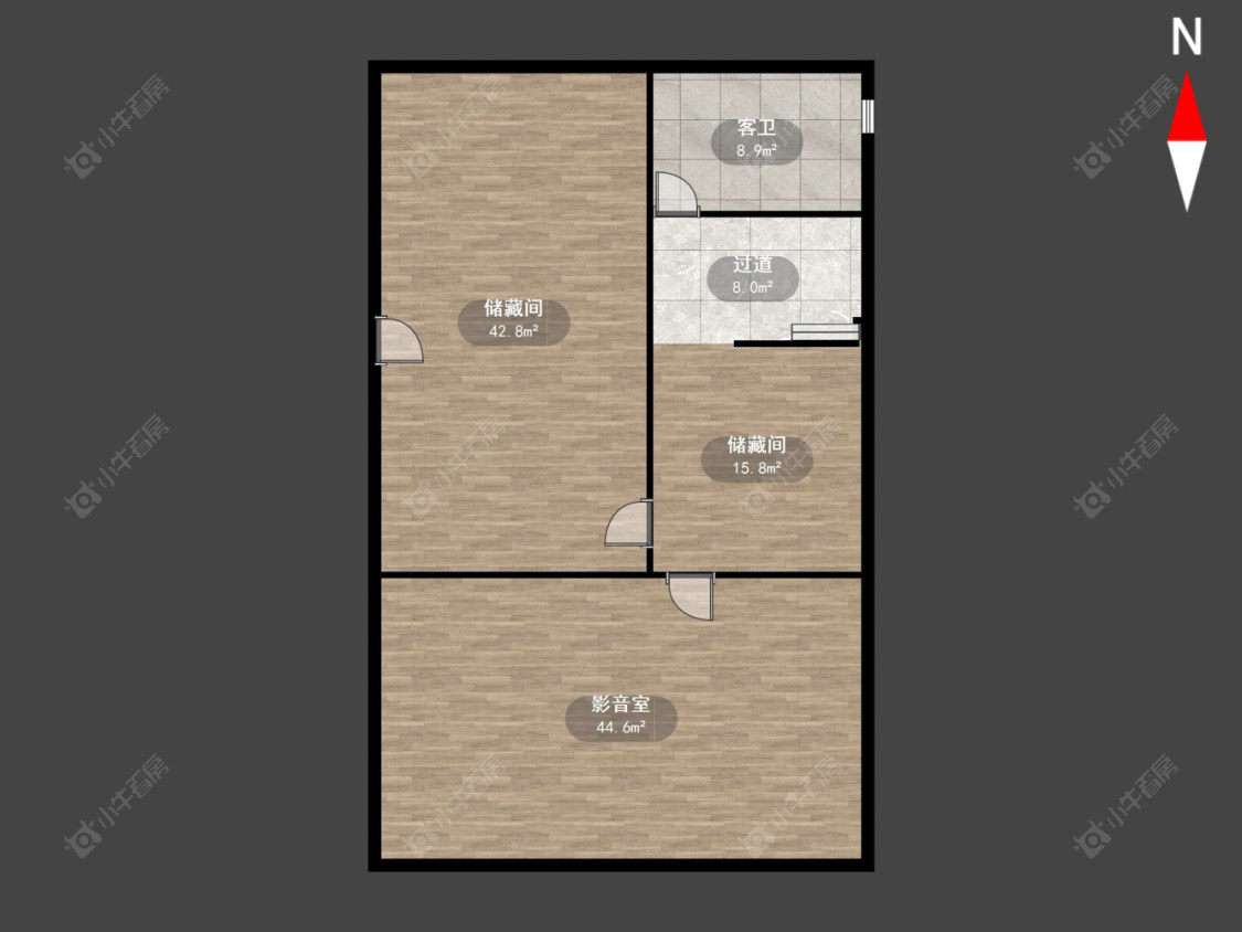 常州巨凝金水岸在售二手房源户型图_小牛看房