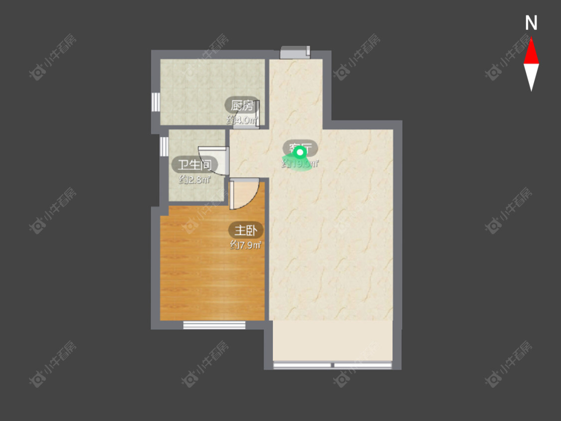 常州晋陵北苑在售二手房源户型图_小牛看房