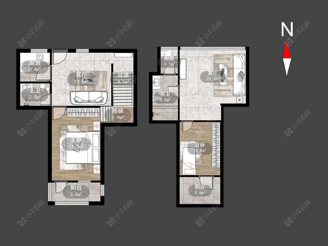 清凉新村房源户型图 常州清凉新村在售二手房源户型图_小牛看房