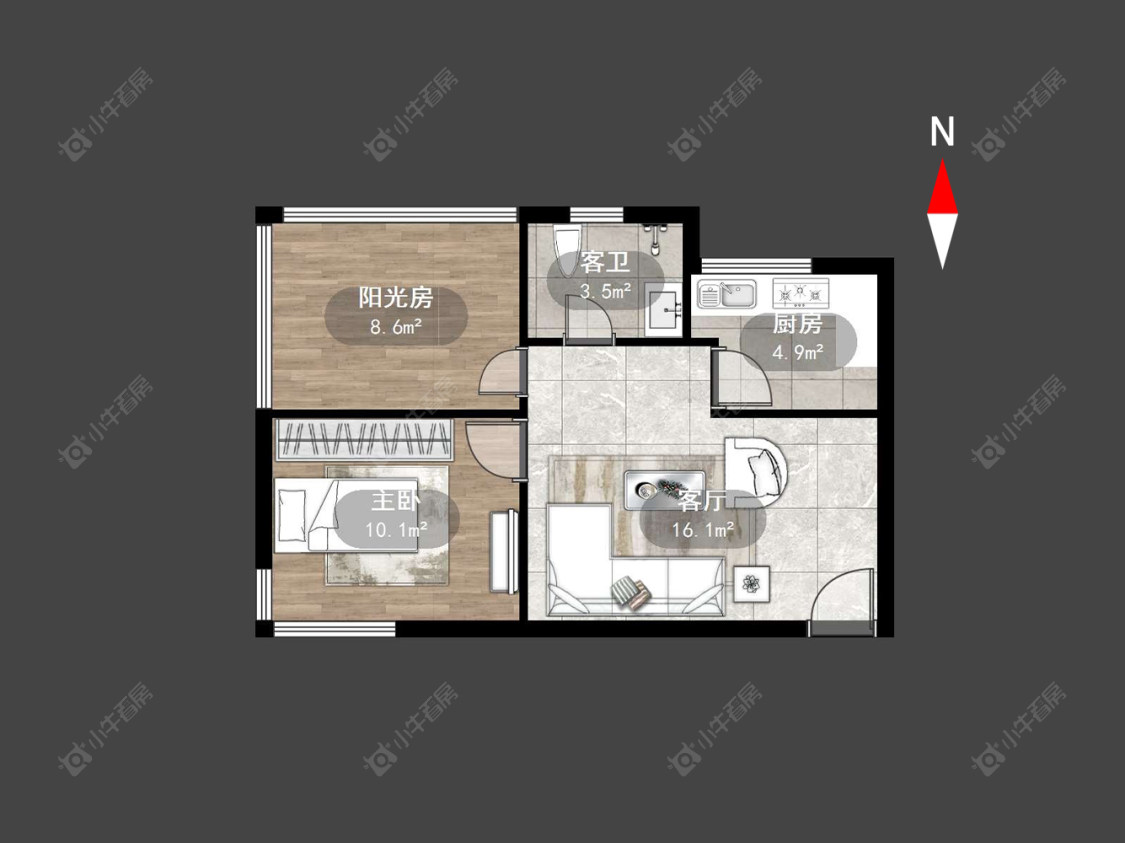 翠园世家房源户型图 常州翠园世家在售二手房源户型图_小牛看房