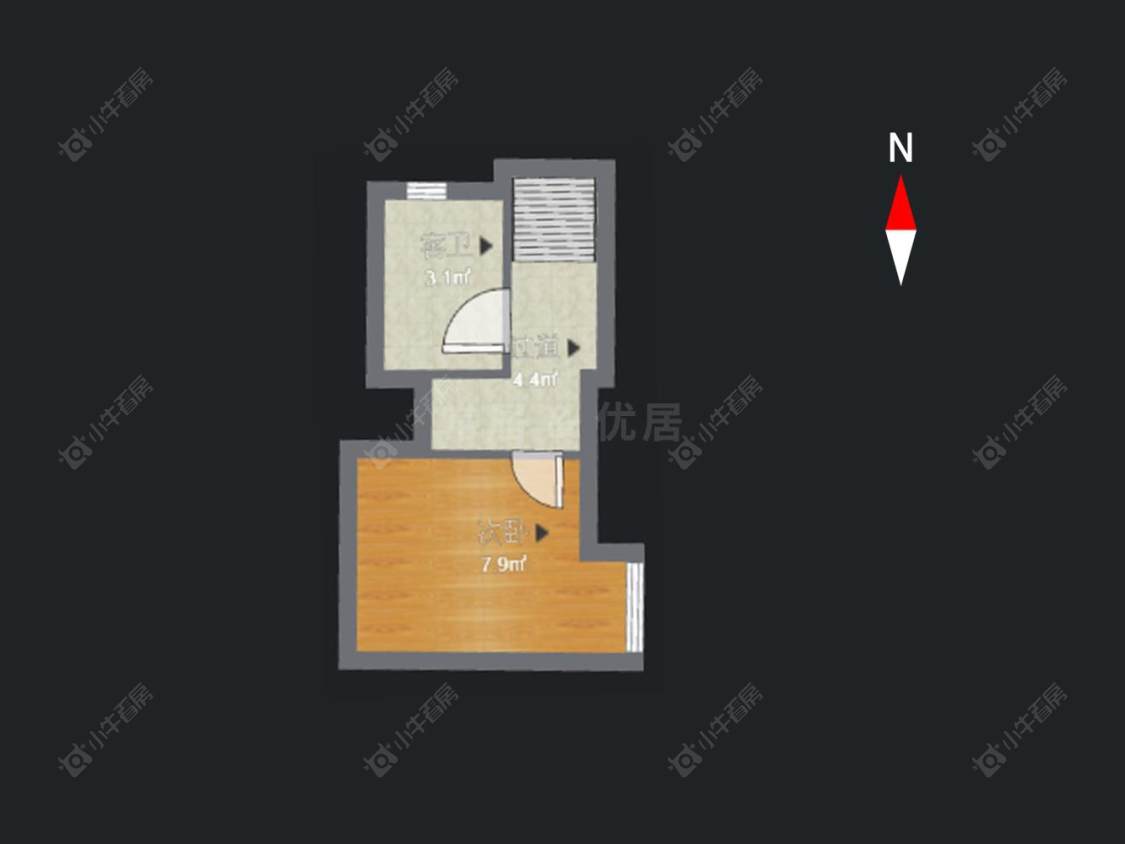 常州御城在售二手房源户型图_小牛看房