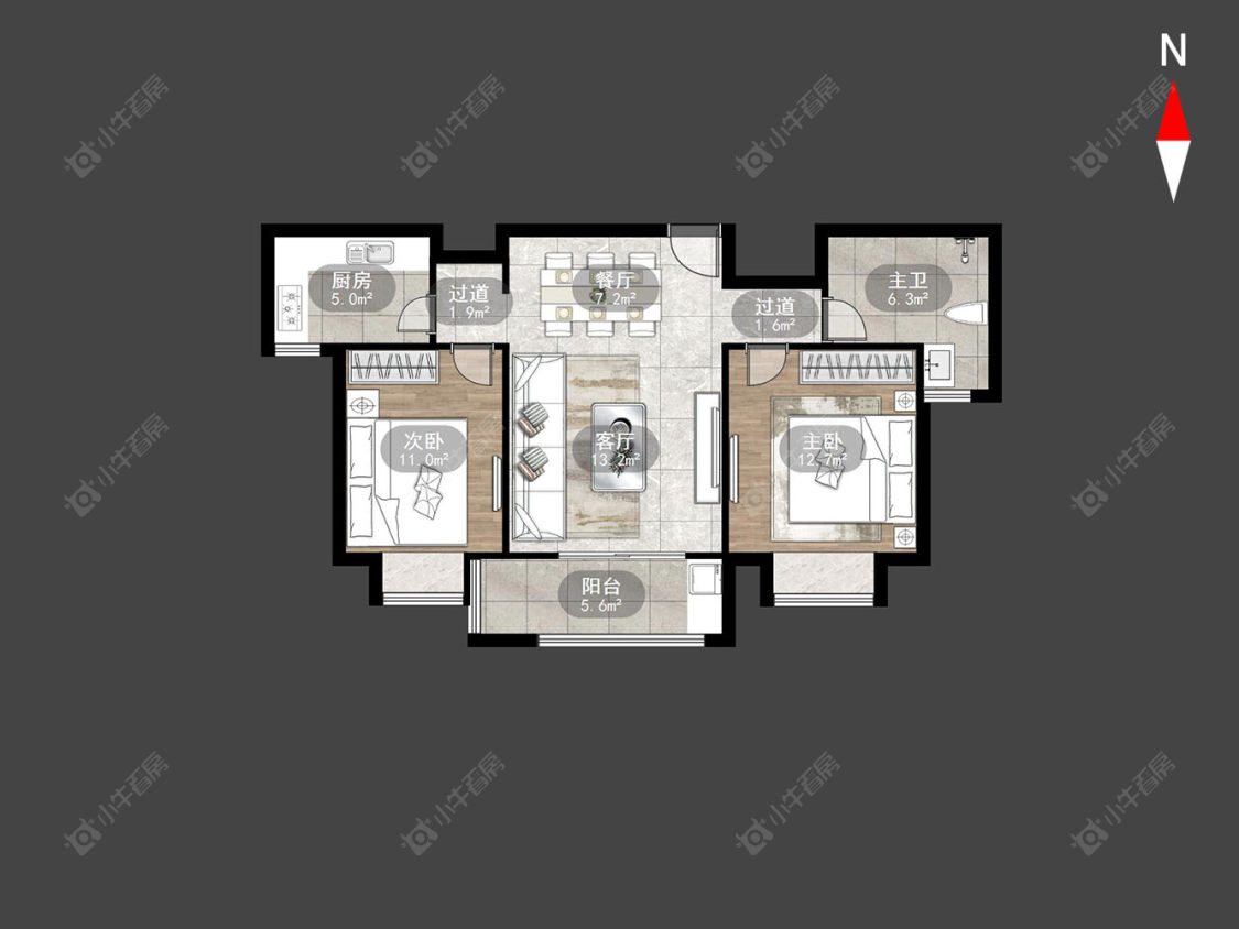 常州青枫公馆在售二手房房源户型图_小牛看房