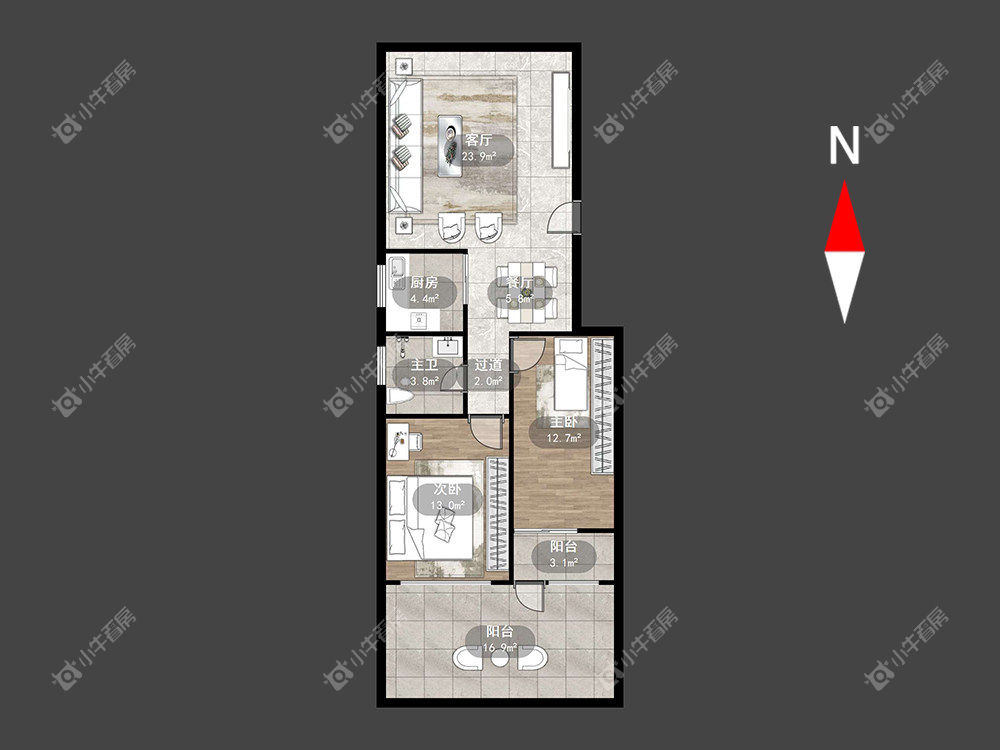 常州金色湖滨在租房源_小牛看房