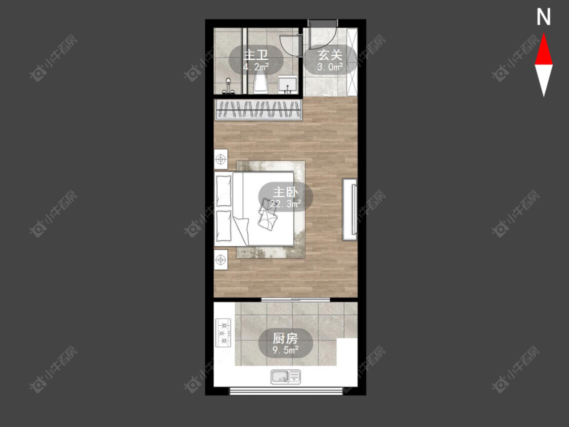 金色新城西区房源户型图 常州金色新城西区在售二手房源户型图_小牛看房