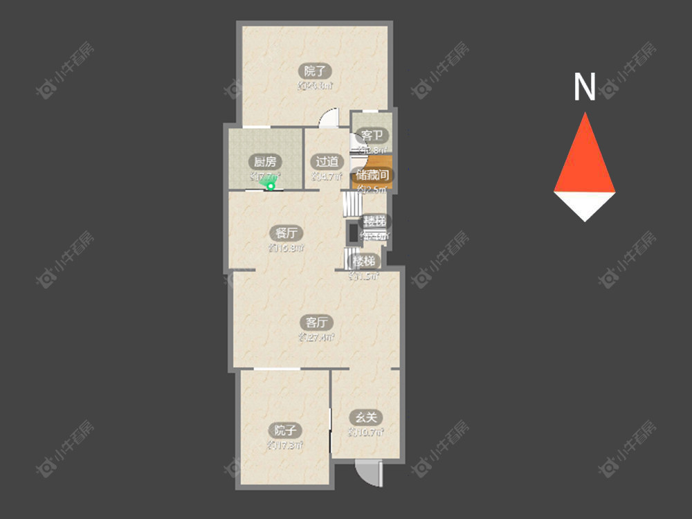 常州新城香溢澜桥一期在售二手房房源户型图_小牛看房