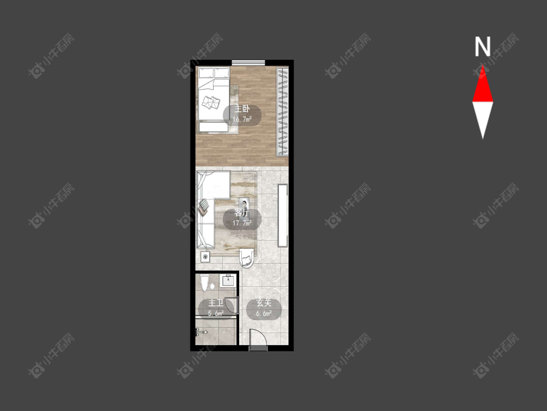 常州浩源大厦在售二手房源户型图_小牛看房