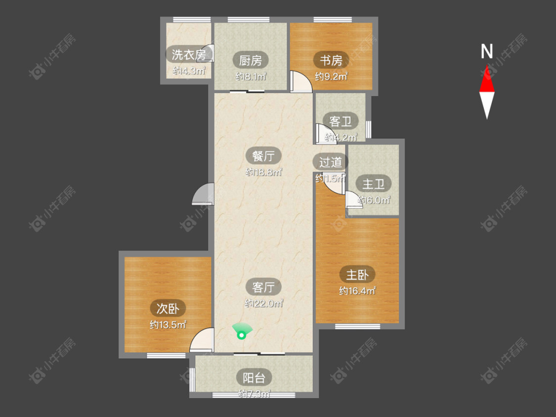 常州朗诗绿郡在售二手房房源户型图_小牛看房