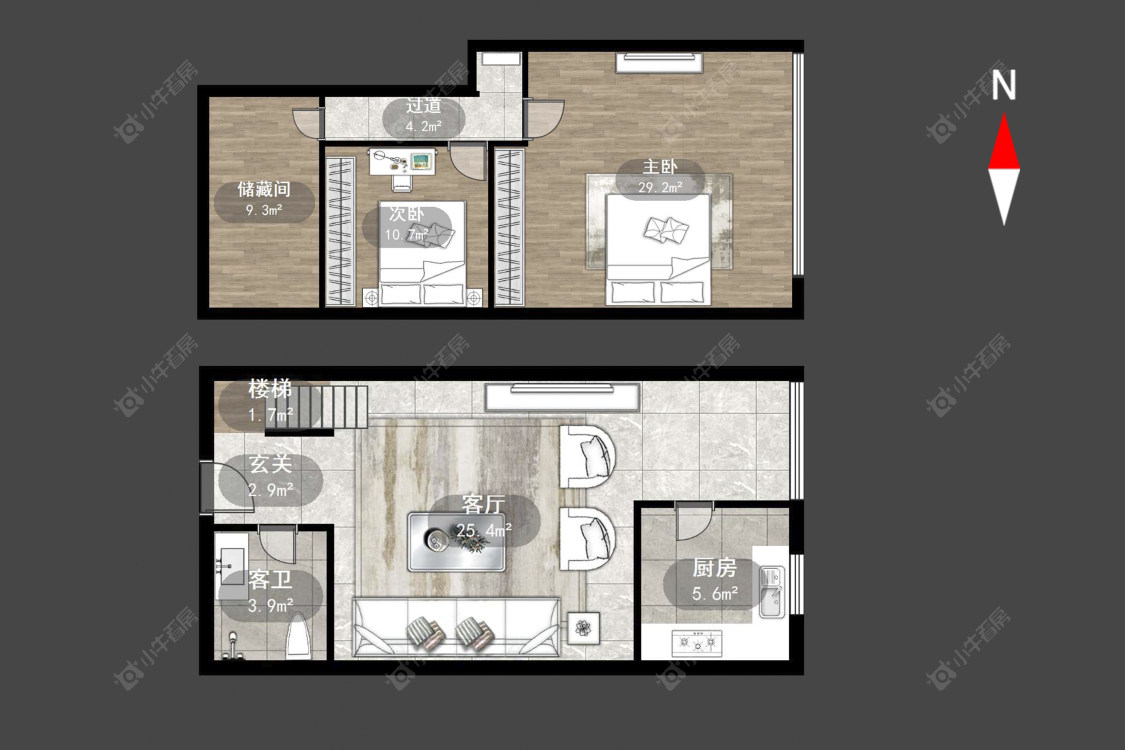 吾悦广场金苹果公寓房源户型图 常州吾悦广场金苹果公寓在售二手房源户型图_小牛看房