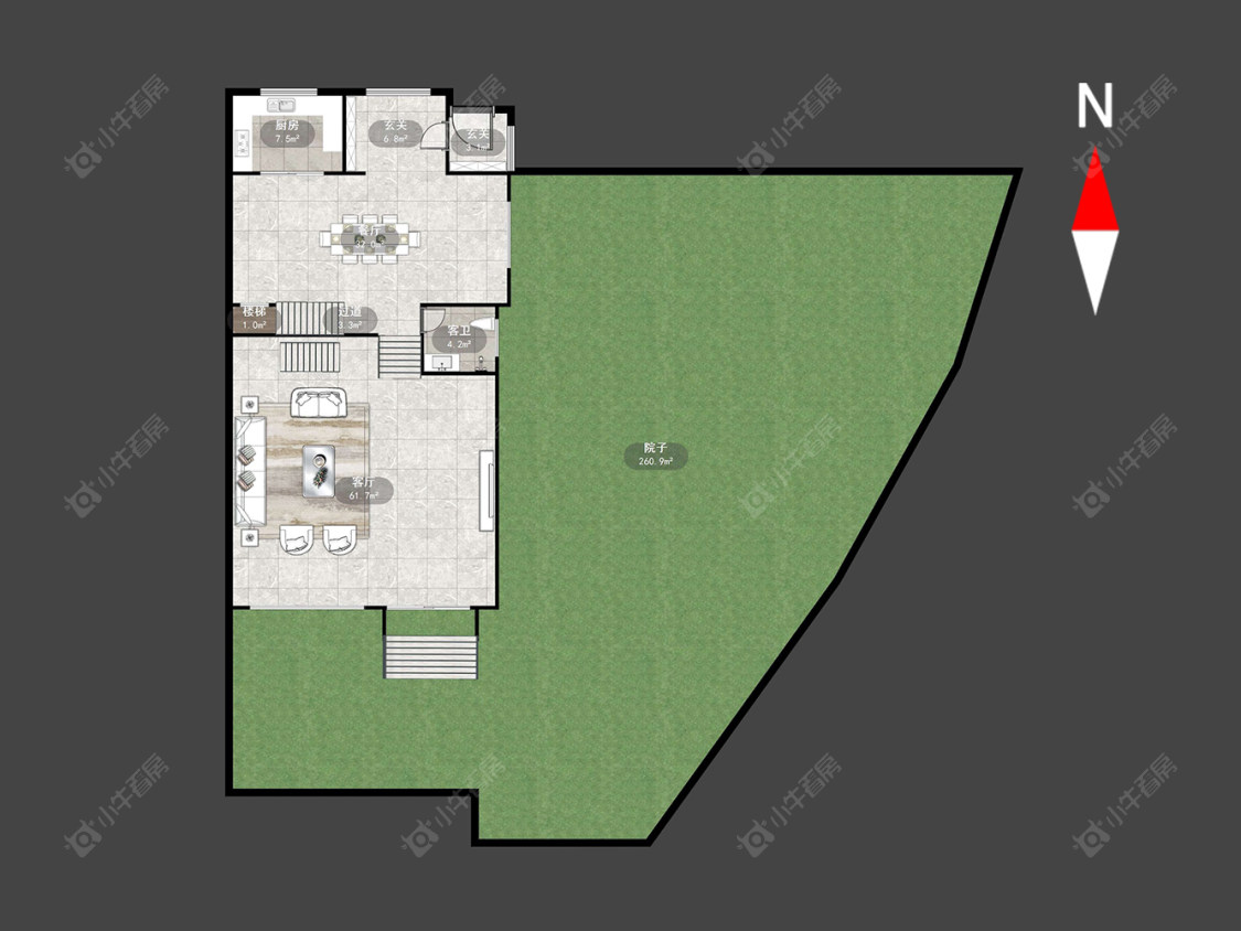 常州水木年华花园在售二手房源户型图_小牛看房
