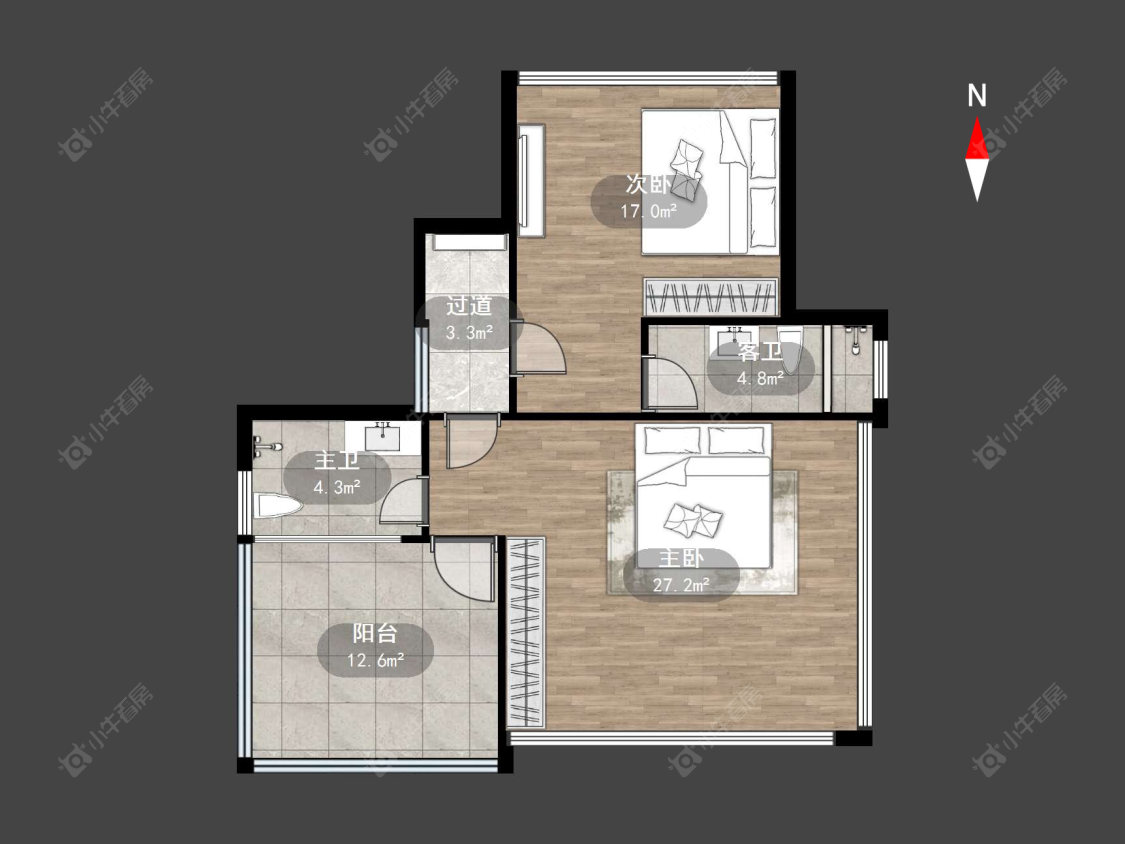 常州美池度假村在售二手房源户型图_小牛看房