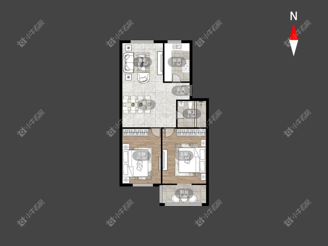 常州藻江花园一期在租房源_小牛看房