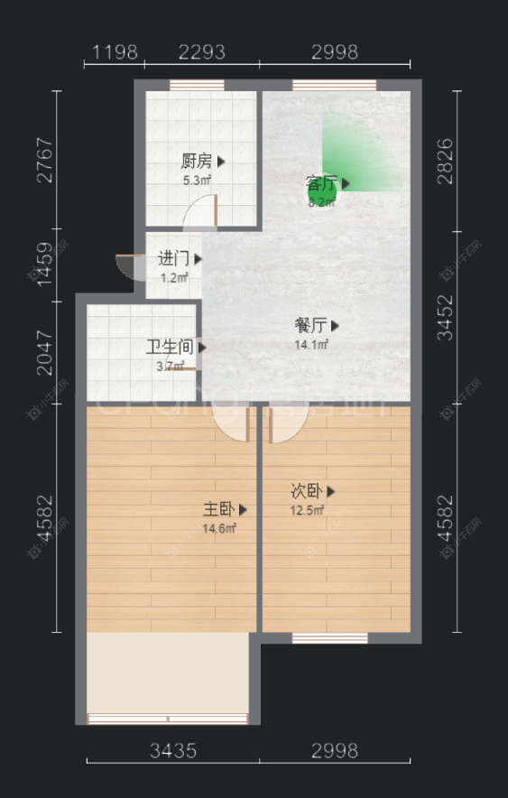 常州锦绣南园在售二手房房源户型图_小牛看房