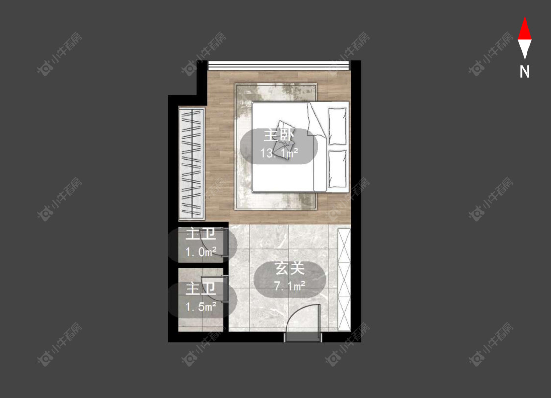 九洲新世界广场房源户型图 常州九洲新世界广场在售二手房源户型图_小牛看房