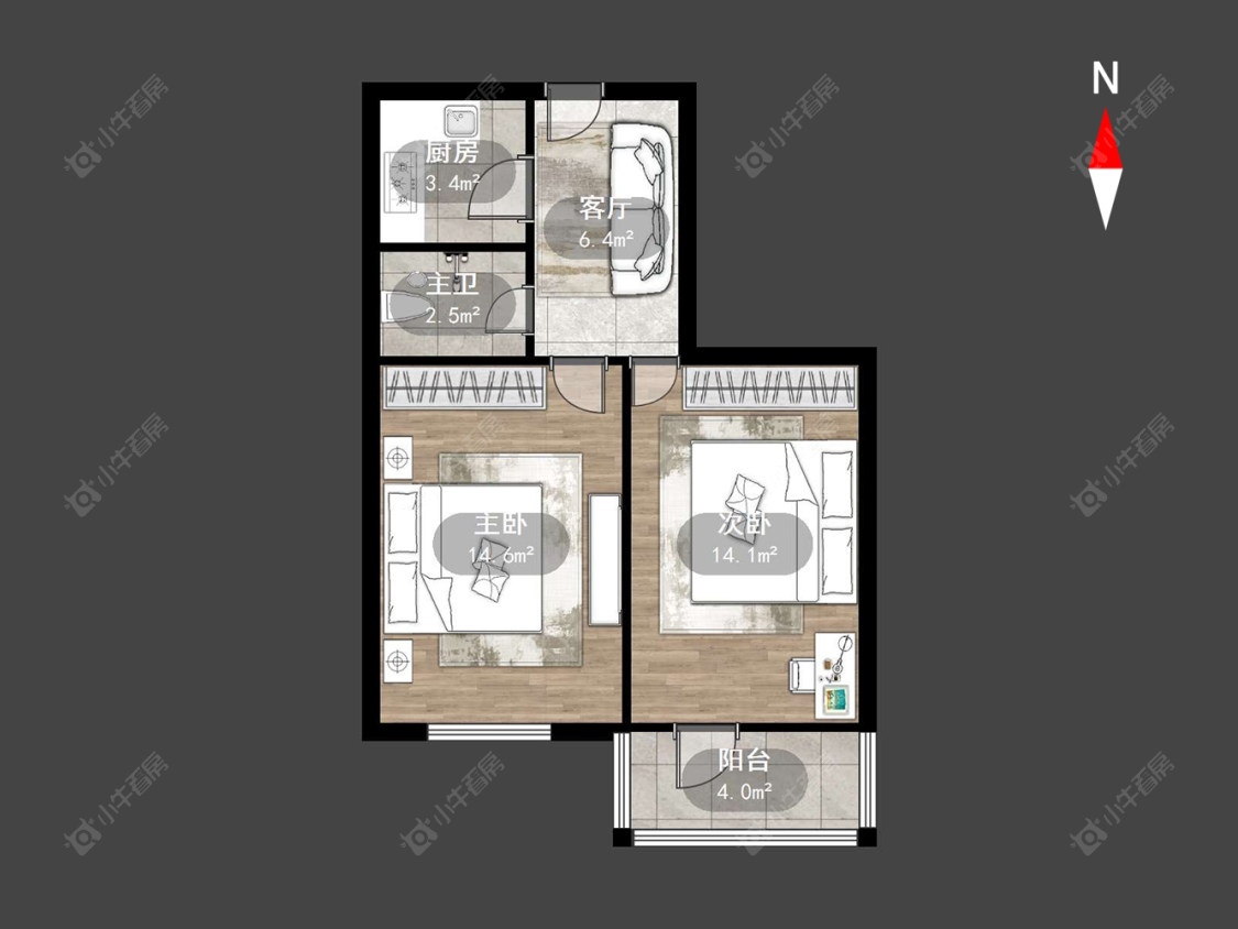 常州清潭新村在售二手房源户型图_小牛看房
