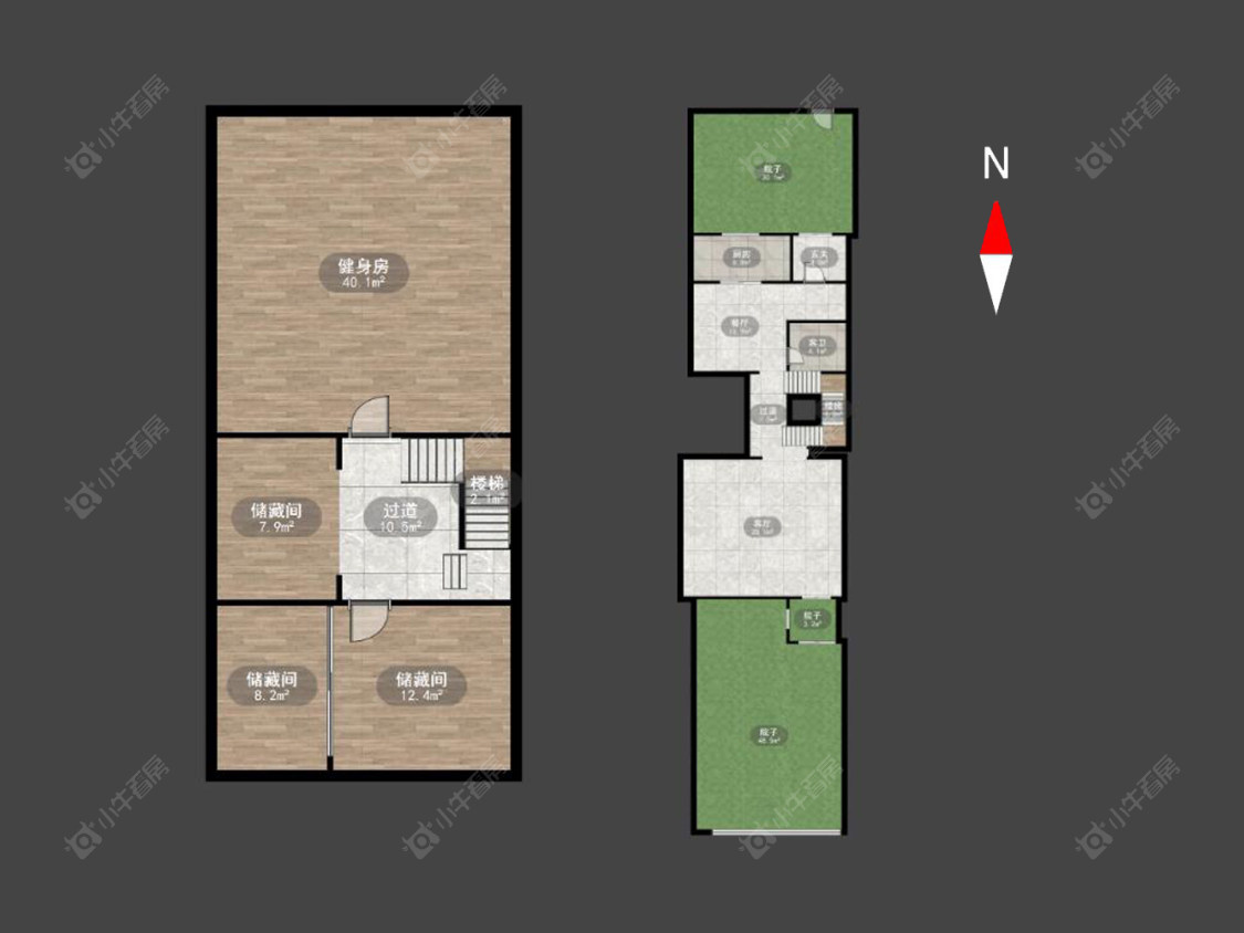 常州中海锦珑湾别墅区在售二手房源户型图_小牛看房