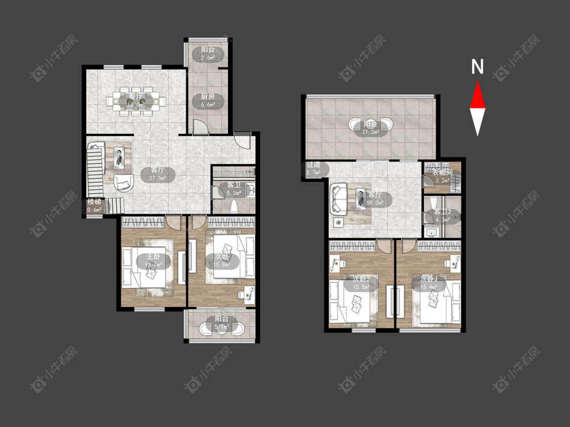 常州万福花园在售二手房源户型图_小牛看房