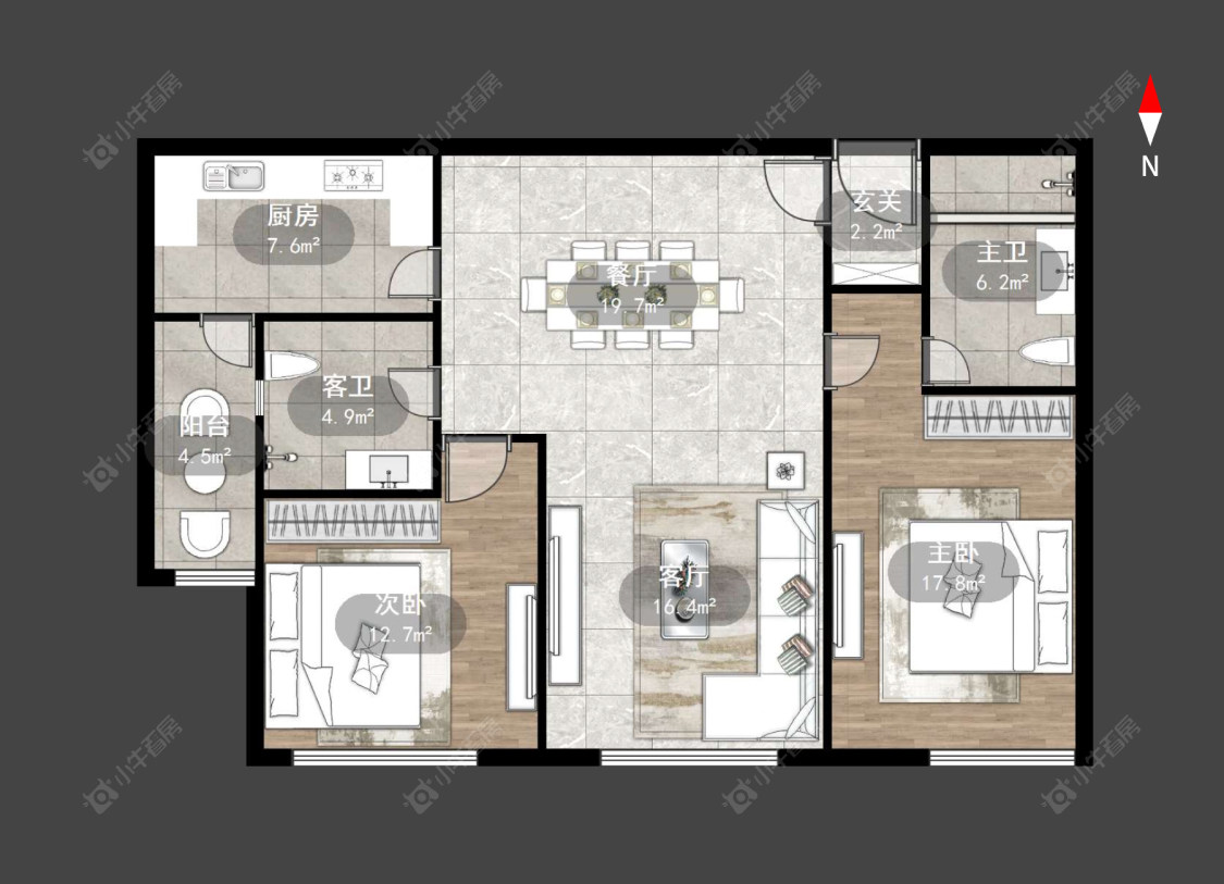 世家华庭房源户型图 常州世家华庭在售二手房源户型图_小牛看房