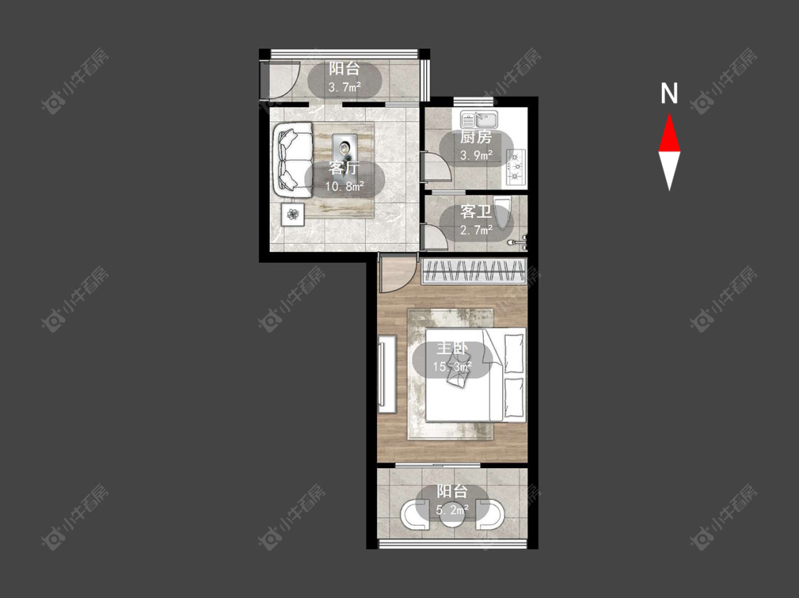 常州红梅东村在售二手房源户型图_小牛看房