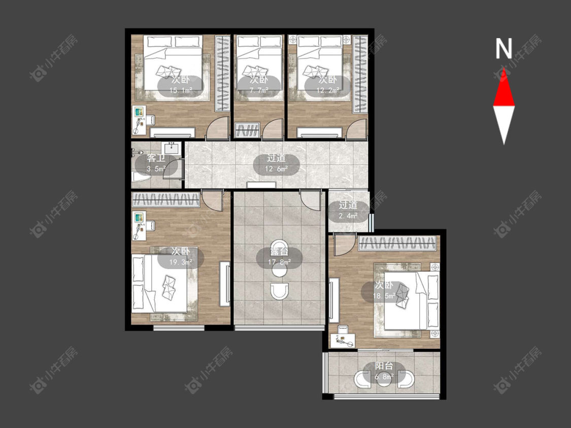 常州宋剑湖家园在售二手房源户型图_小牛看房