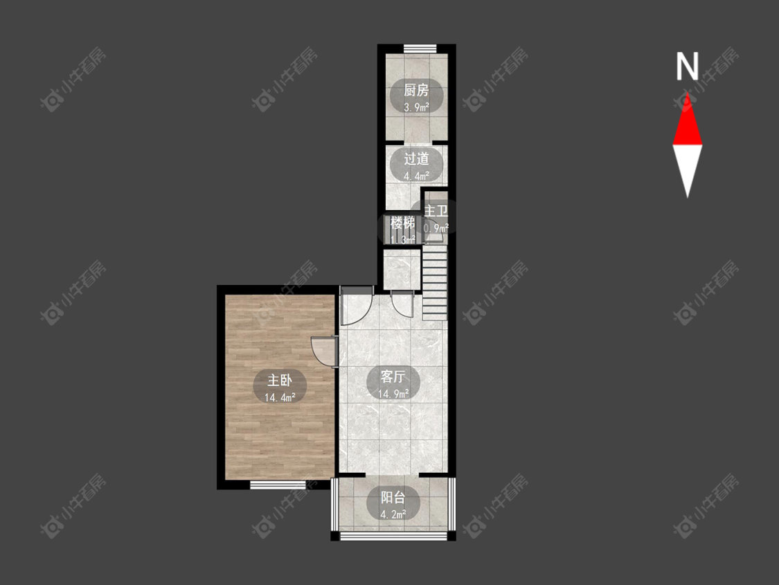 常州建材新村在售二手房房源户型图_小牛看房