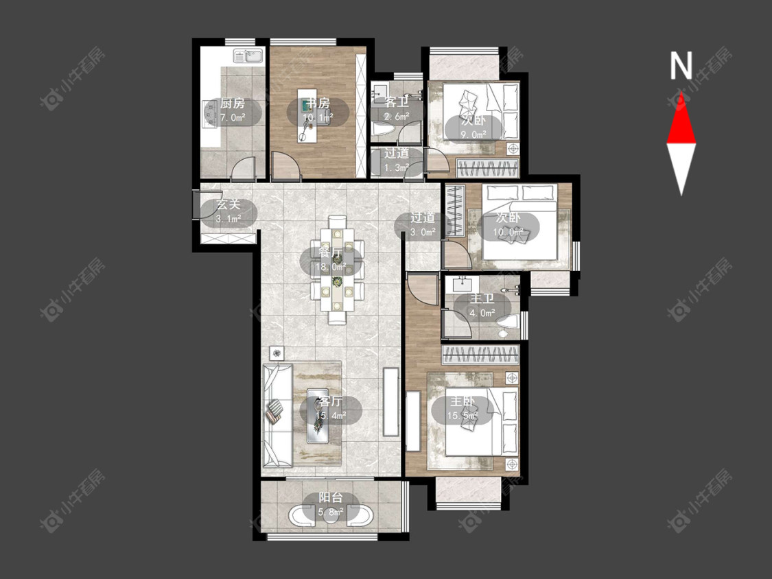 常州龙湖龙誉城三期在售二手房源_小牛看房