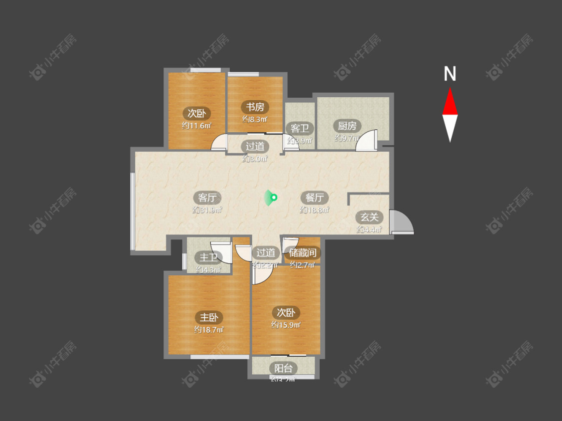 莱蒙城睿景公寓房源户型图 常州莱蒙城睿景公寓在售二手房源户型图_小牛看房