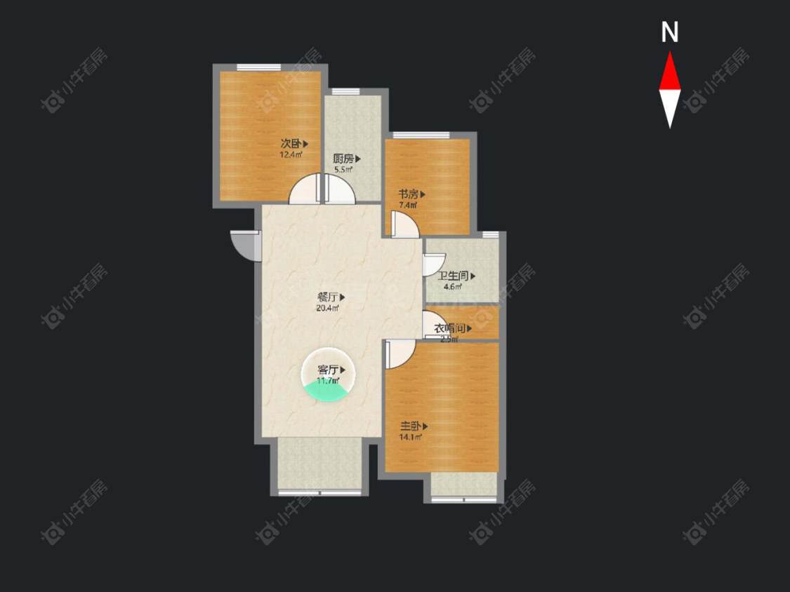 港龙新港城房源户型图 常州港龙新港城在售二手房源户型图_小牛看房