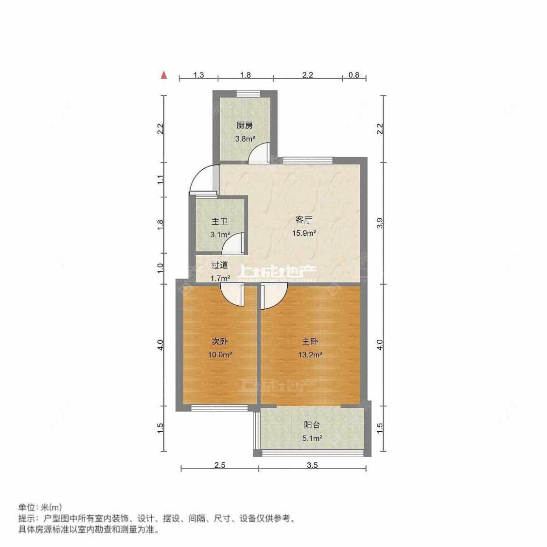 常州花园西村在租房源户型图_小牛看房
