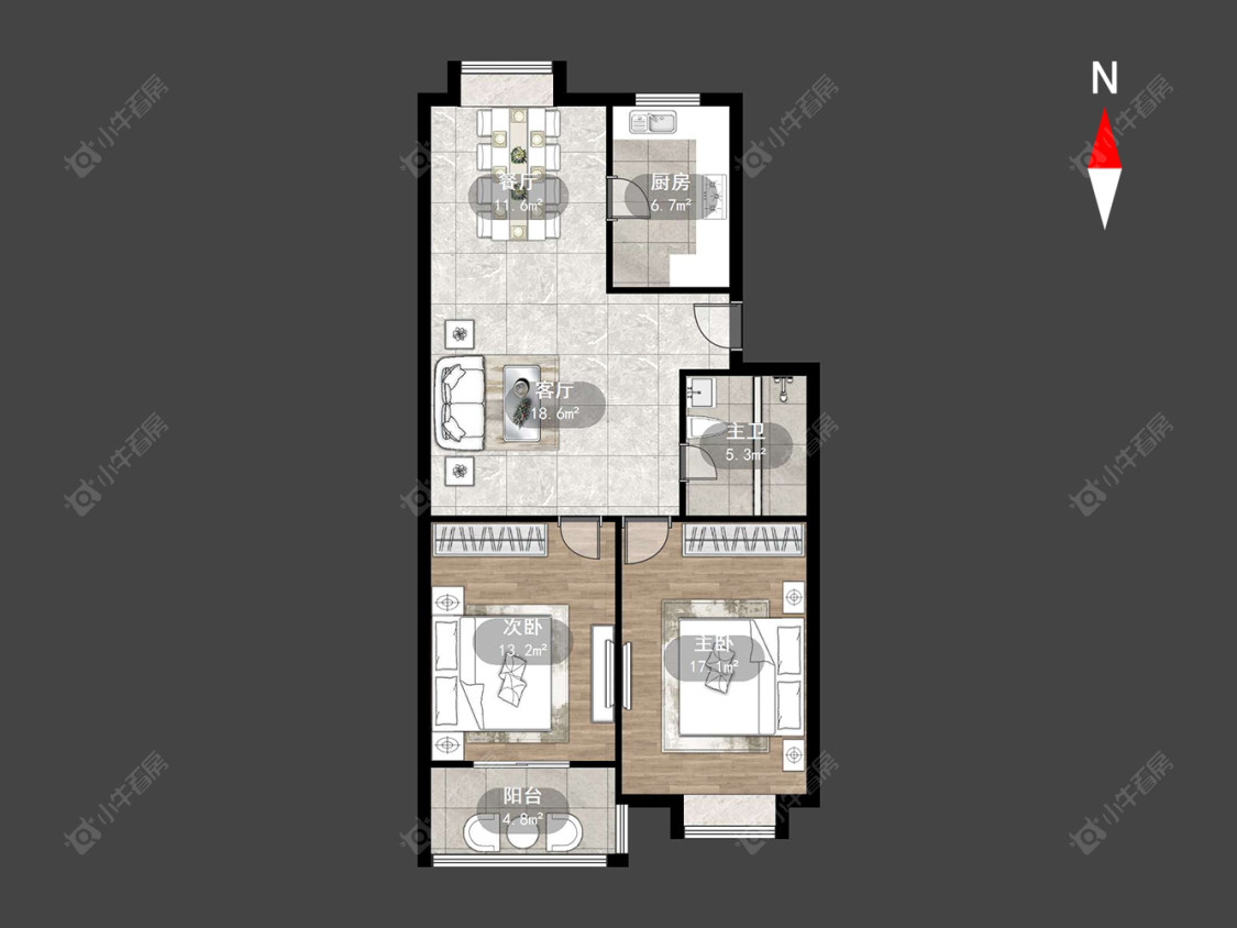 常州电子新家园在售二手房房源户型图_小牛看房