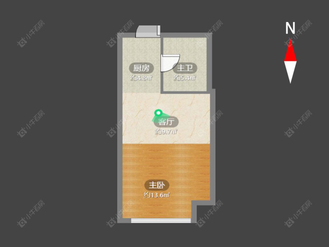 常州万科弘阳君望甲第在售二手房源户型图_小牛看房