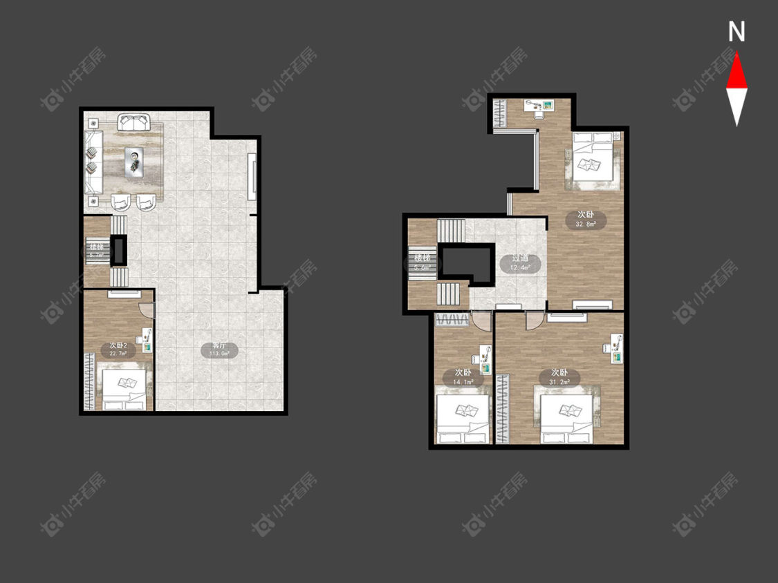 邹区泰富嘉园二期房源户型图 常州邹区泰富嘉园二期在售二手房源户型图_小牛看房