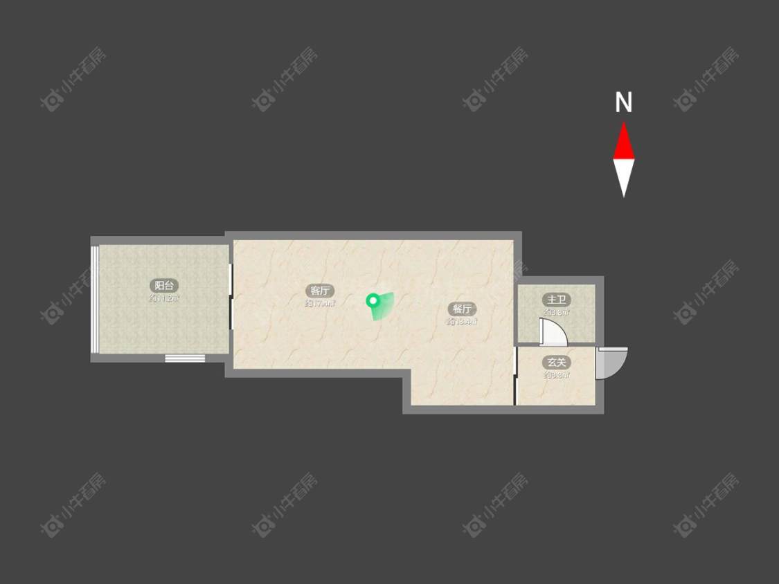 亚泰财富中心房源户型图 常州亚泰财富中心在售二手房源户型图_小牛看房