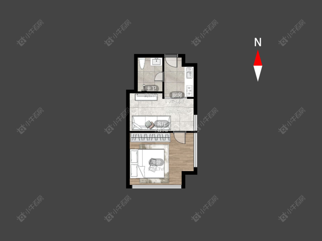 常州美吉特家居建材广场在售二手房房源户型图_小牛看房