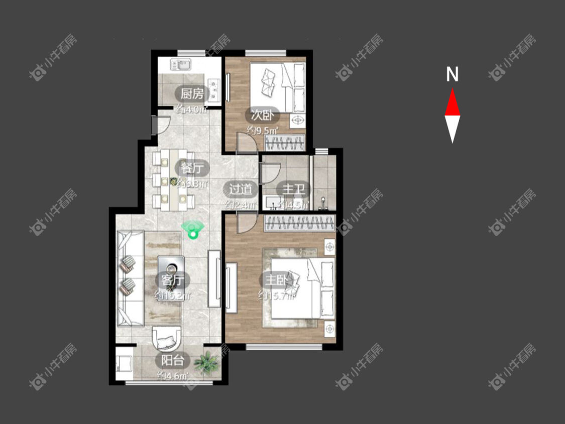 常州腾龙苑西区在租房源_小牛看房