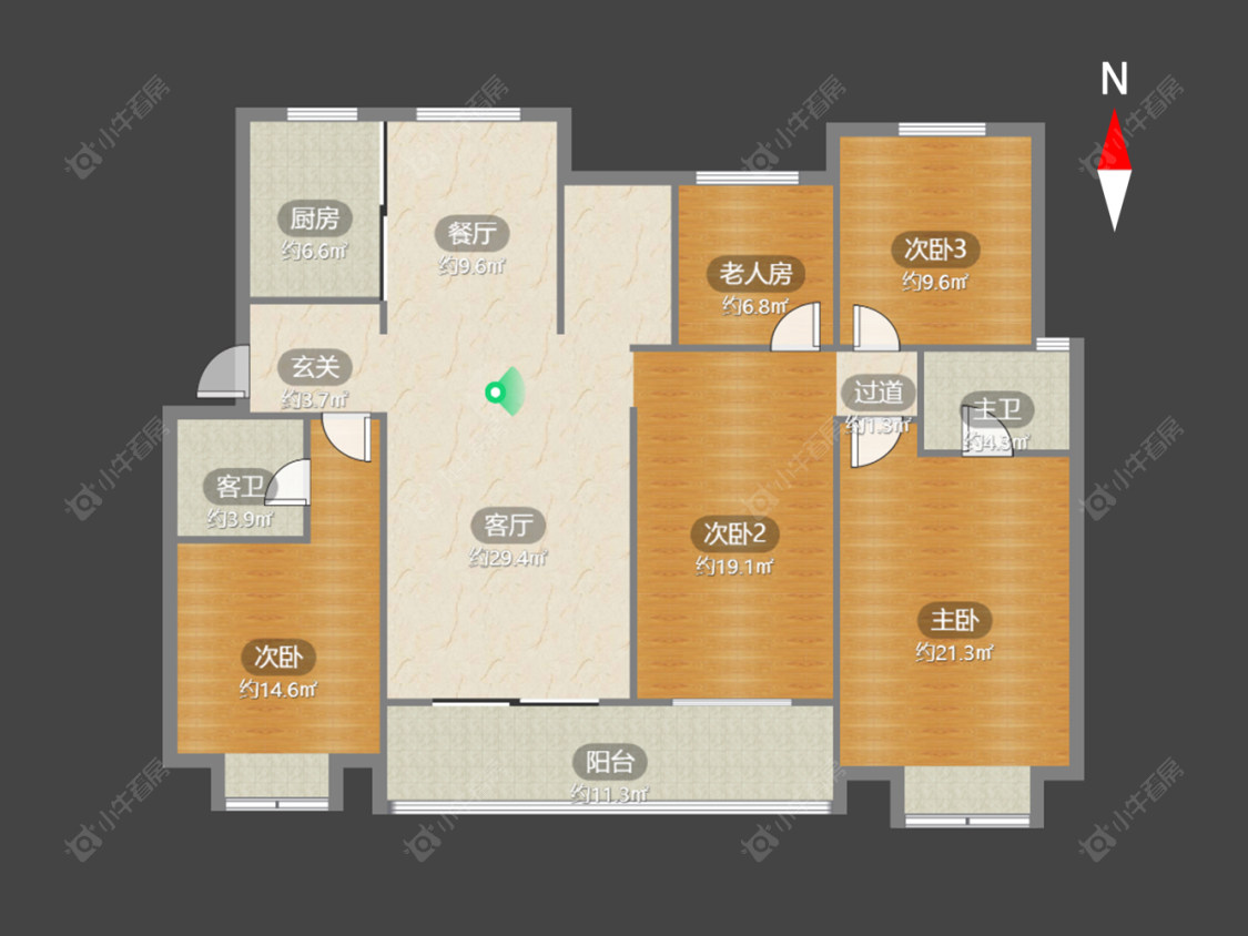 常州弘阳燕澜湾在售二手房源户型图_小牛看房