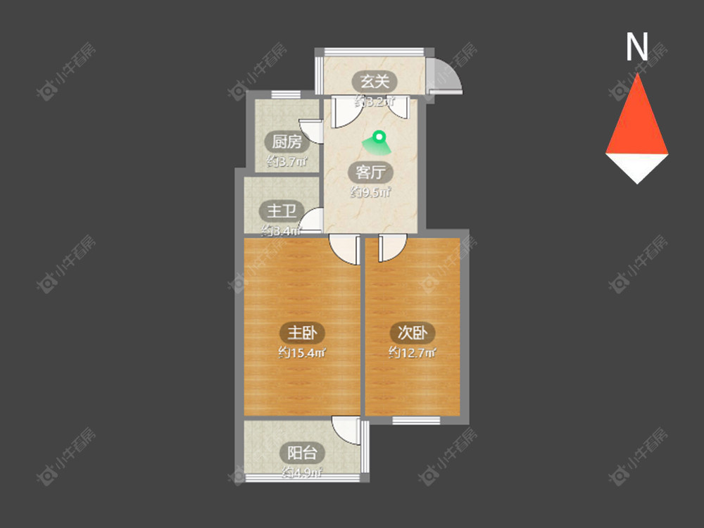 常州广成路小区老区在售二手房房源户型图_小牛看房