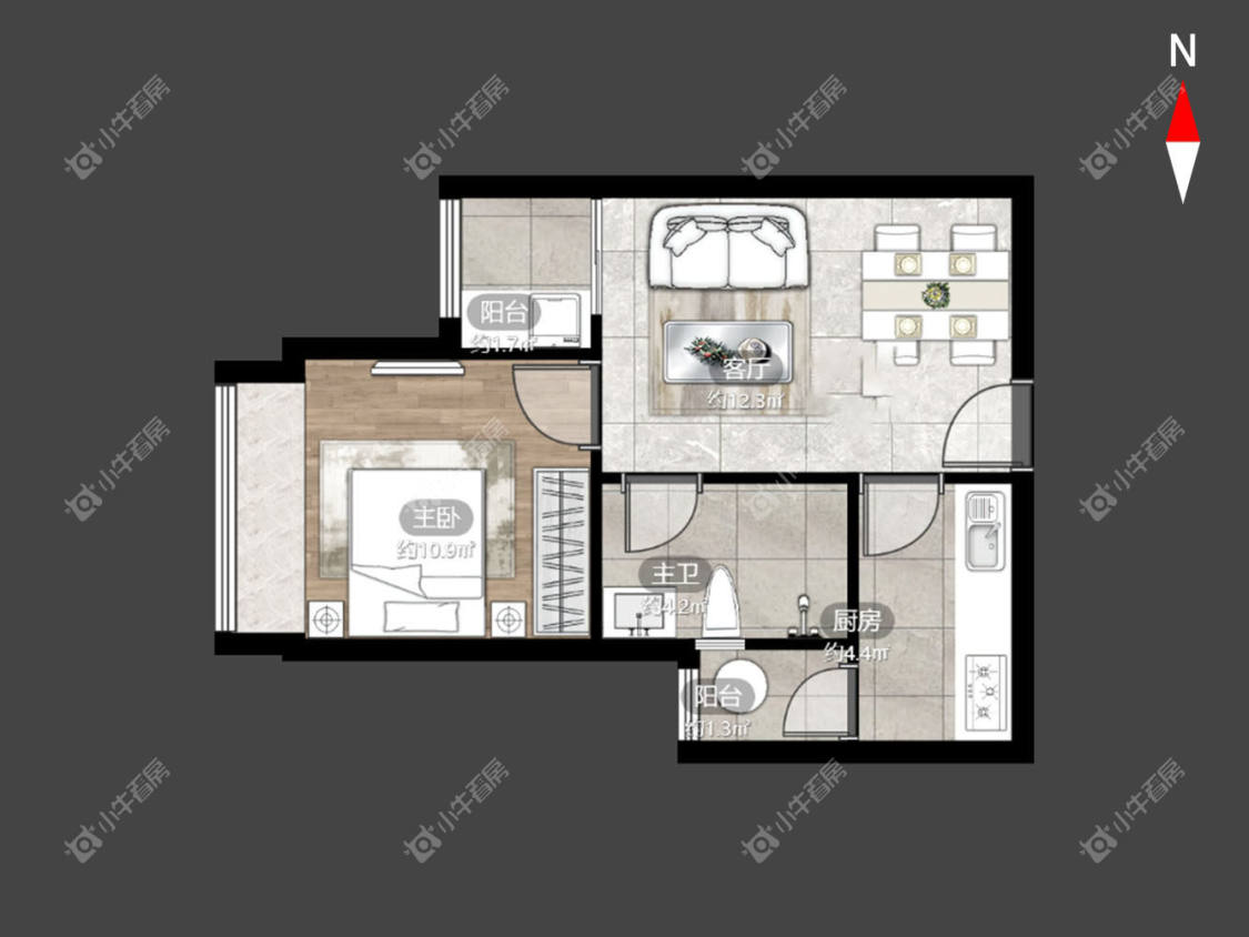 常州星河国际五区在租房源_小牛看房