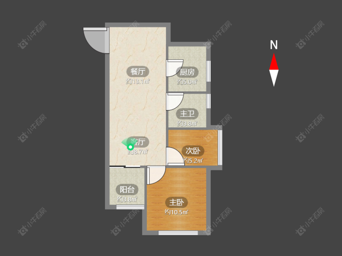 常州凯尔锋度在售二手房源户型图_小牛看房