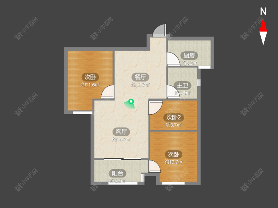 常州港龙紫荆城在售二手房_小牛看房